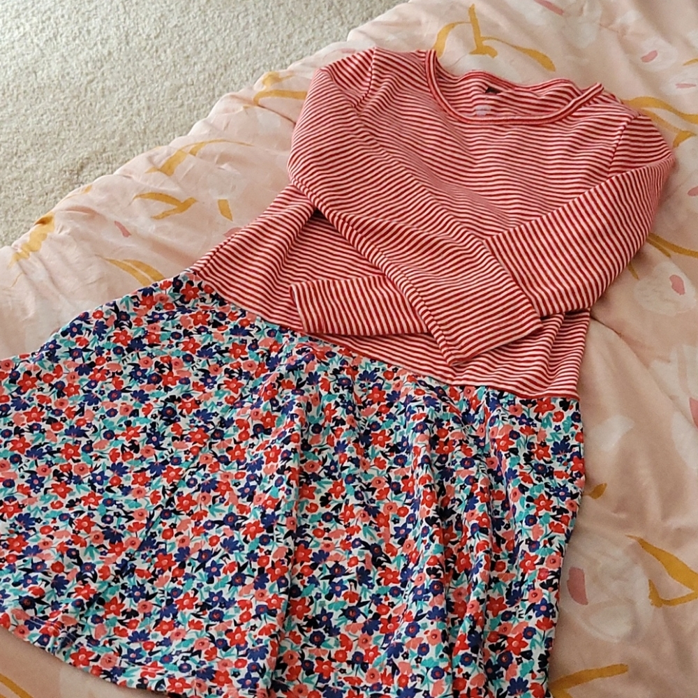 Light weight floral Tea Collection Dress